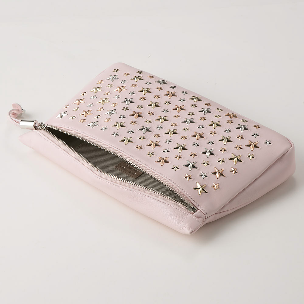JIMMY CHOO ジミーチュウ クラッチバッグ ZENA/LTR/C.R-MIX/71 JIMMY CHOO ジミーチュウ クラッチバッグ ZENA/LTR/C.R-MIX/71