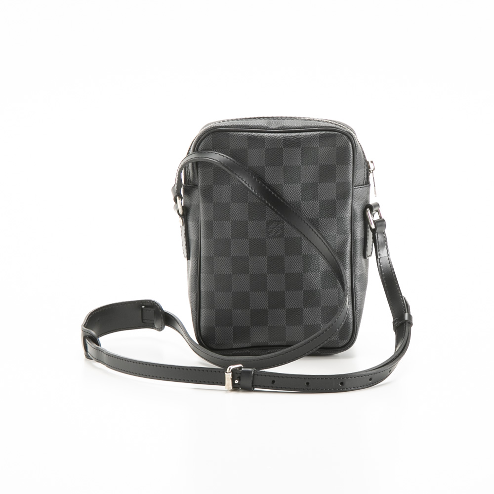 【ヴィンテージ・中古】ルイ･ヴィトン LOUIS VUITTON ショルダーバッグ ダミエ グラフィット レム N41446【FITHOUSE ONLINE SHOP】