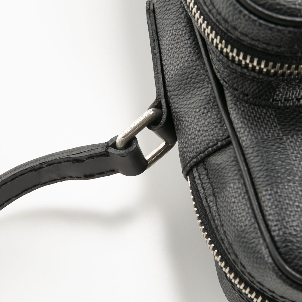 【ヴィンテージ・中古】ルイ･ヴィトン LOUIS VUITTON ショルダーバッグ ダミエ グラフィット レム N41446【FITHOUSE ONLINE SHOP】