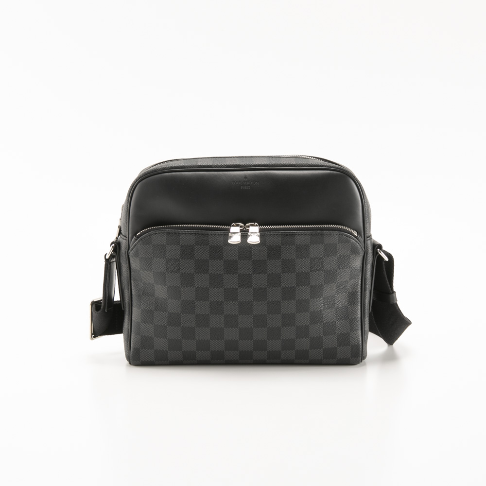 【ヴィンテージ・中古】ルイ･ヴィトン LOUIS VUITTON ショルダーバッグ ダミエ グラフィット ディントン PM N41408【FITHOUSE ONLINE SHOP】