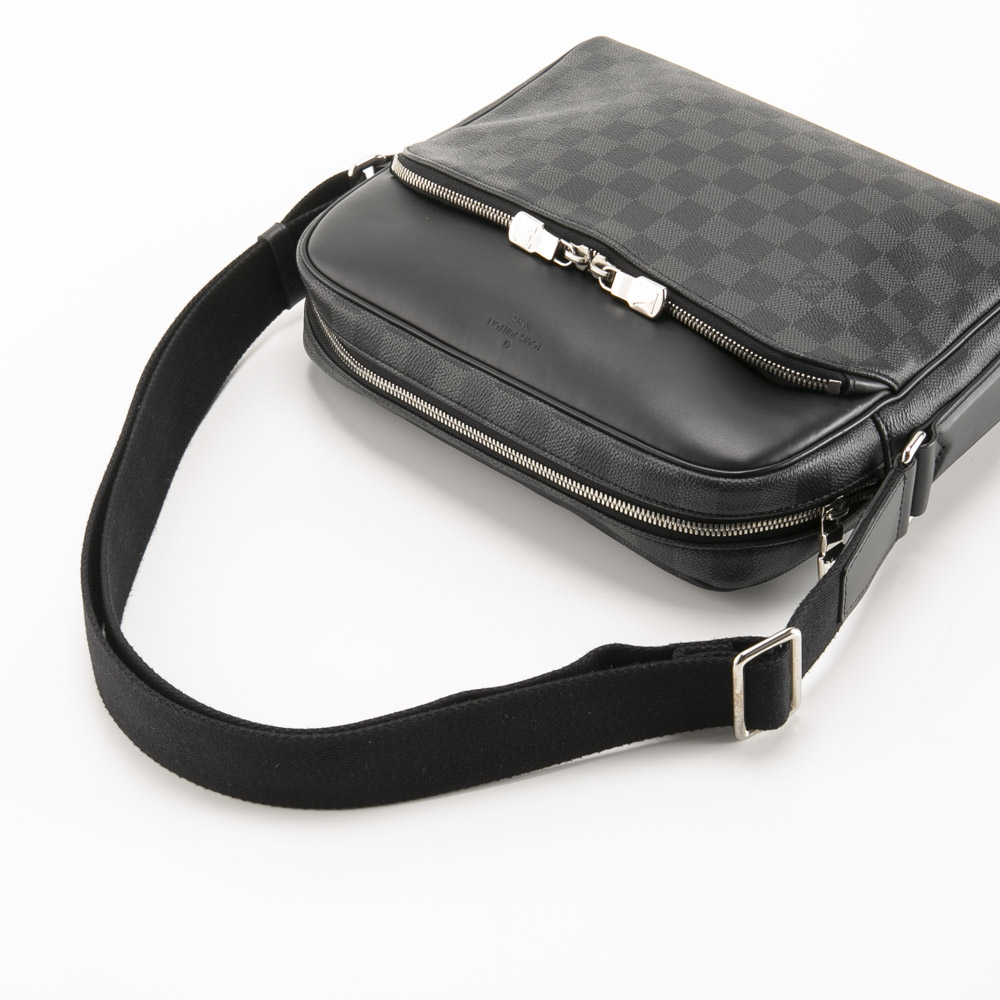 【ヴィンテージ・中古】ルイ･ヴィトン LOUIS VUITTON ショルダーバッグ ダミエ グラフィット ディントン PM N41408【FITHOUSE ONLINE SHOP】