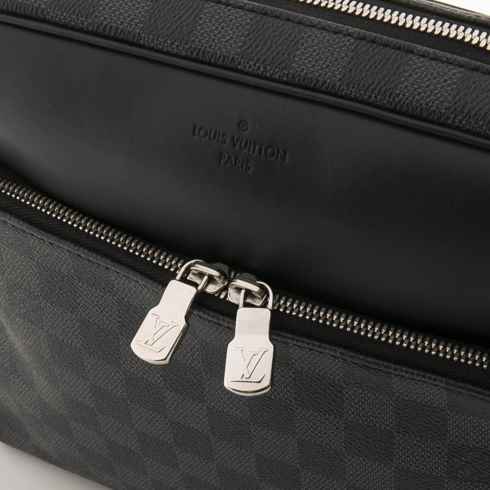 【ヴィンテージ・中古】ルイ･ヴィトン LOUIS VUITTON ショルダーバッグ ダミエ グラフィット ディントン PM N41408【FITHOUSE ONLINE SHOP】