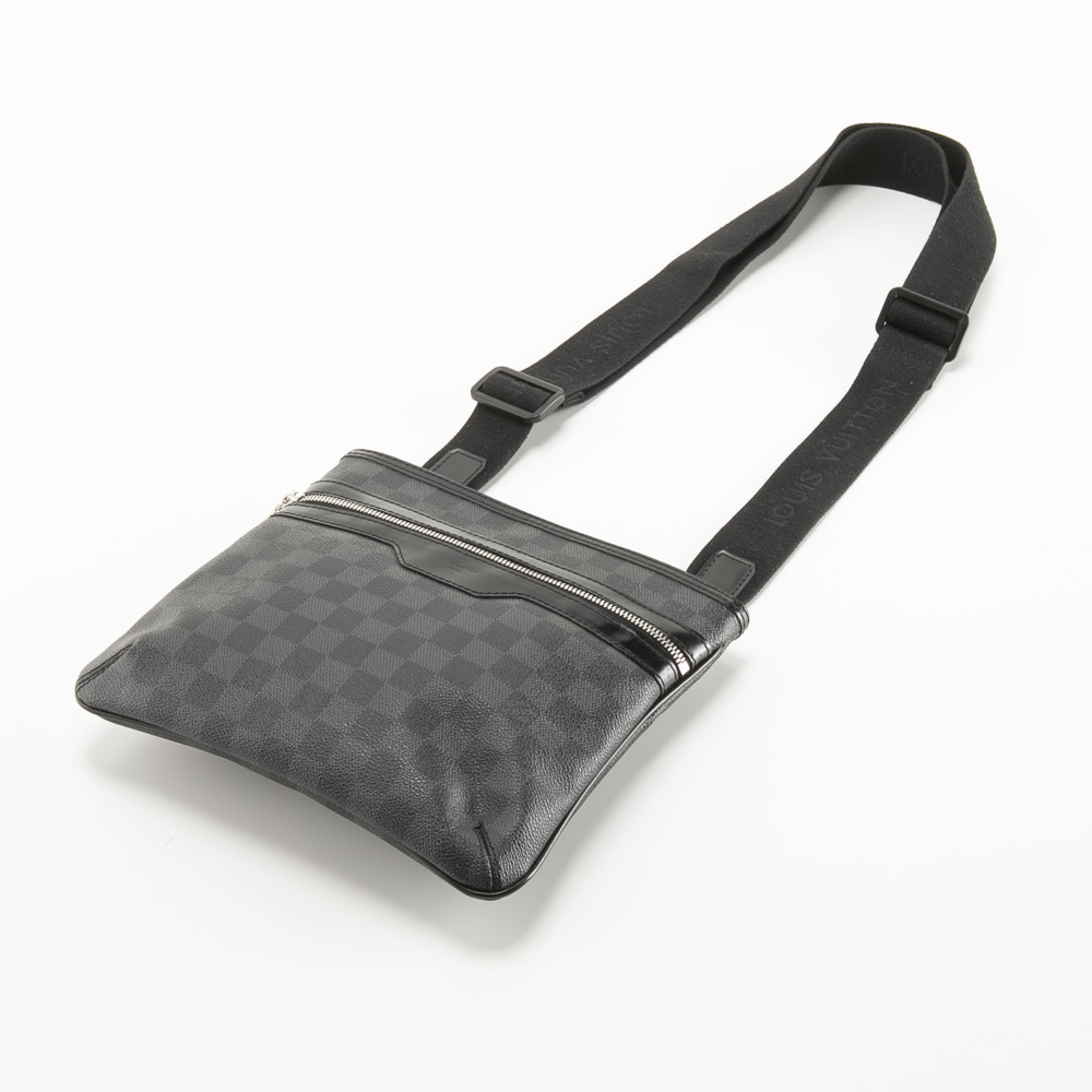 【ヴィンテージ・中古】ルイ･ヴィトン LOUIS VUITTON ショルダーバッグ ダミエ グラフィット トマス N58028【FITHOUSE ONLINE SHOP】