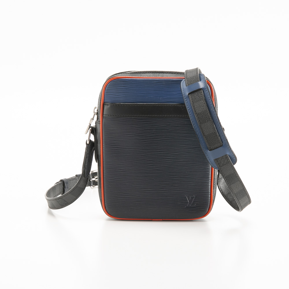 【ヴィンテージ・中古】ルイ･ヴィトン LOUIS VUITTON ショルダーバッグ ダミエ グラフィット ダヌーブ M51460【FITHOUSE ONLINE SHOP】