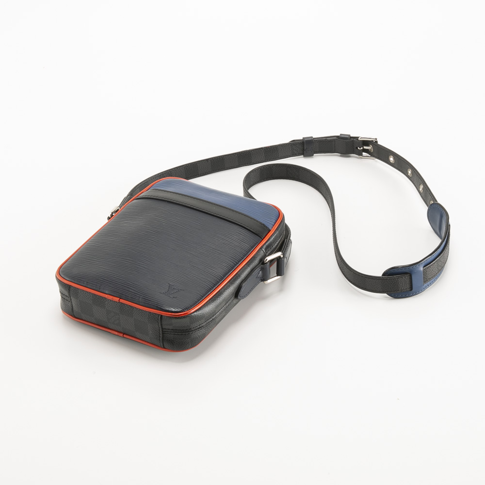 【ヴィンテージ・中古】ルイ･ヴィトン LOUIS VUITTON ショルダーバッグ ダミエ グラフィット ダヌーブ M51460【FITHOUSE ONLINE SHOP】