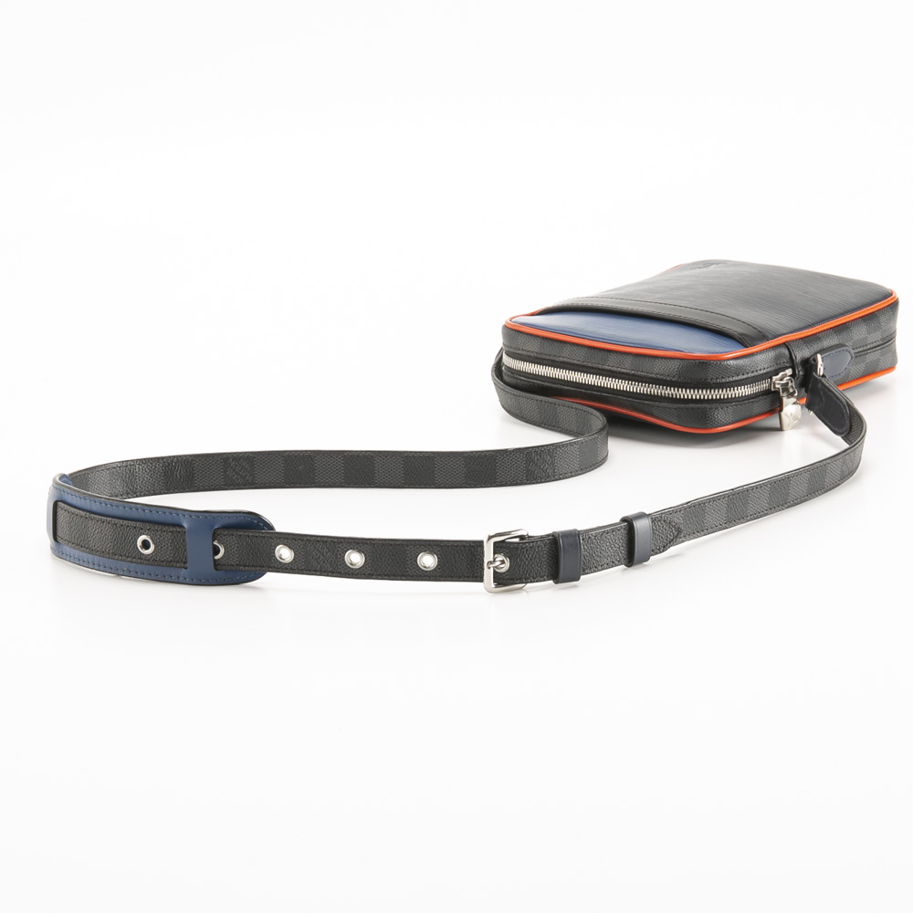 【ヴィンテージ・中古】ルイ･ヴィトン LOUIS VUITTON ショルダーバッグ ダミエ グラフィット ダヌーブ M51460【FITHOUSE ONLINE SHOP】