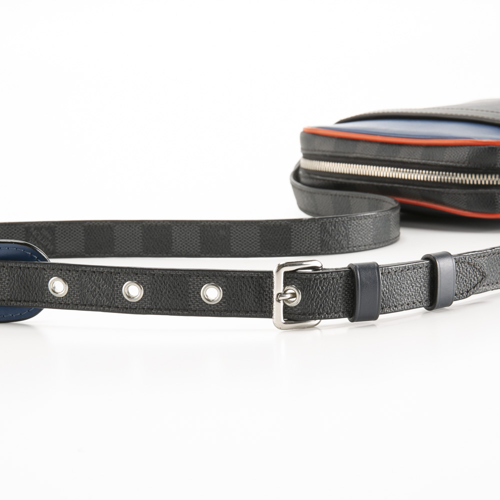 【ヴィンテージ・中古】ルイ･ヴィトン LOUIS VUITTON ショルダーバッグ ダミエ グラフィット ダヌーブ M51460【FITHOUSE ONLINE SHOP】