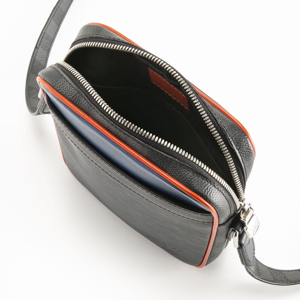 【ヴィンテージ・中古】ルイ･ヴィトン LOUIS VUITTON ショルダーバッグ ダミエ グラフィット ダヌーブ M51460【FITHOUSE ONLINE SHOP】