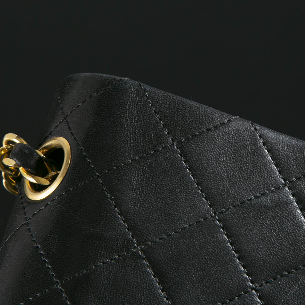 ヴィンテージ・中古】シャネル CHANEL ショルダーバッグ ラムスキン ...