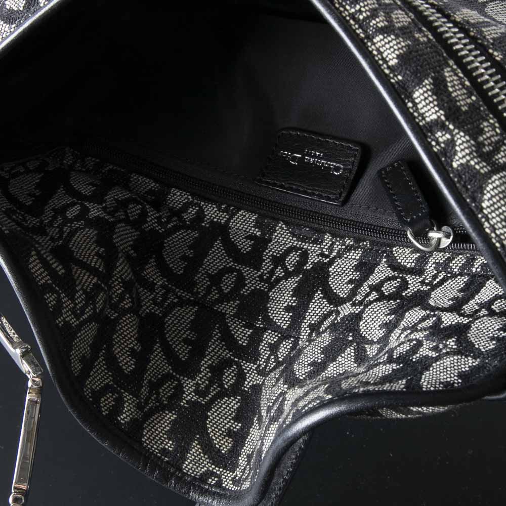 【ヴィンテージ・中古】ディオール DIOR トロッター柄デカロゴ金具ワンショルダーバッグ【FITHOUSE ONLINE SHOP】