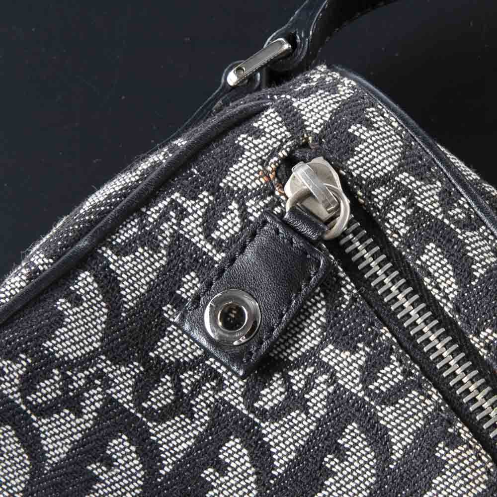 【ヴィンテージ・中古】ディオール DIOR トロッター柄デカロゴ金具ワンショルダーバッグ【FITHOUSE ONLINE SHOP】