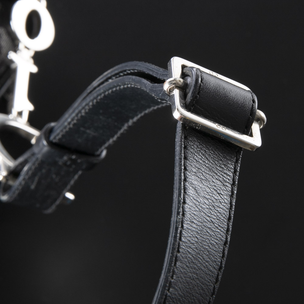 【ヴィンテージ・中古】ディオール DIOR トロッター柄デカロゴ金具ワンショルダーバッグ【FITHOUSE ONLINE SHOP】