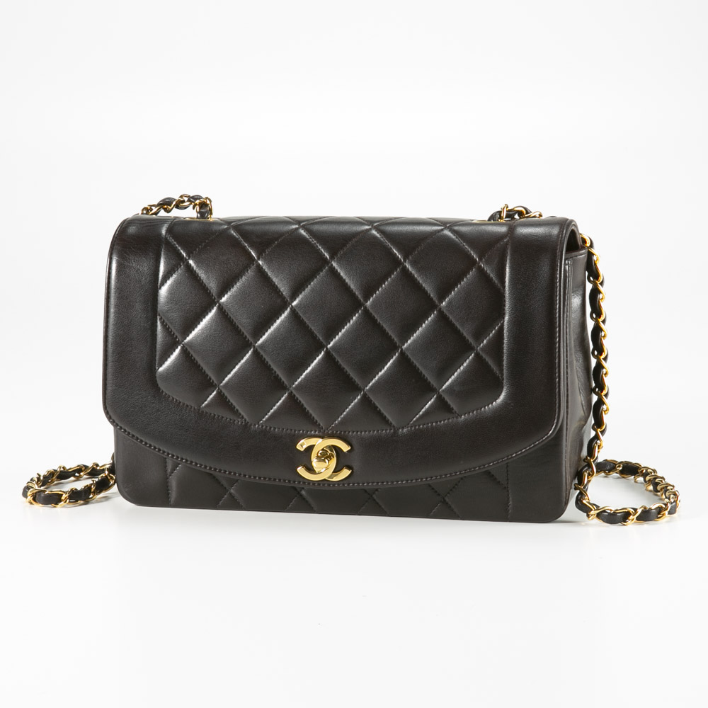 ヴィンテージ・中古】シャネル CHANEL ショルダーバッグ ラムスキン 