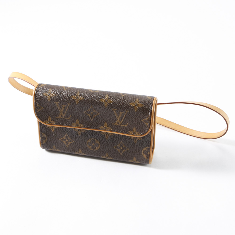 【ヴィンテージ・中古】ルイ･ヴィトン LOUIS VUITTON ショルダーバッグ モノグラムポシェットフロランティーヌXS M51855 + M67303【FITHOUSE ONLINE SHOP】