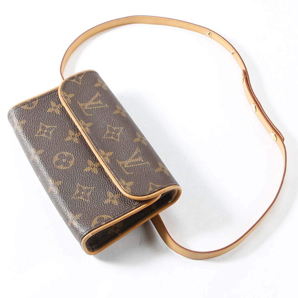 【ヴィンテージ・中古】ルイ･ヴィトン LOUIS VUITTON ショルダーバッグ モノグラムポシェットフロランティーヌXS M51855 + M67303【FITHOUSE ONLINE SHOP】