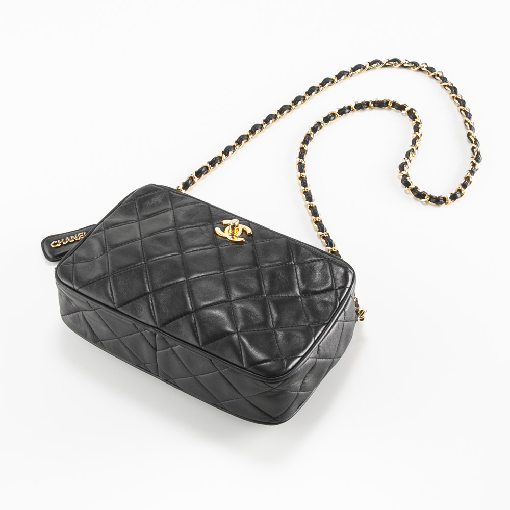 【ヴィンテージ・中古】シャネル CHANEL ターンロックマトラッセショルダーバッグ【FITHOUSE ONLINE SHOP】