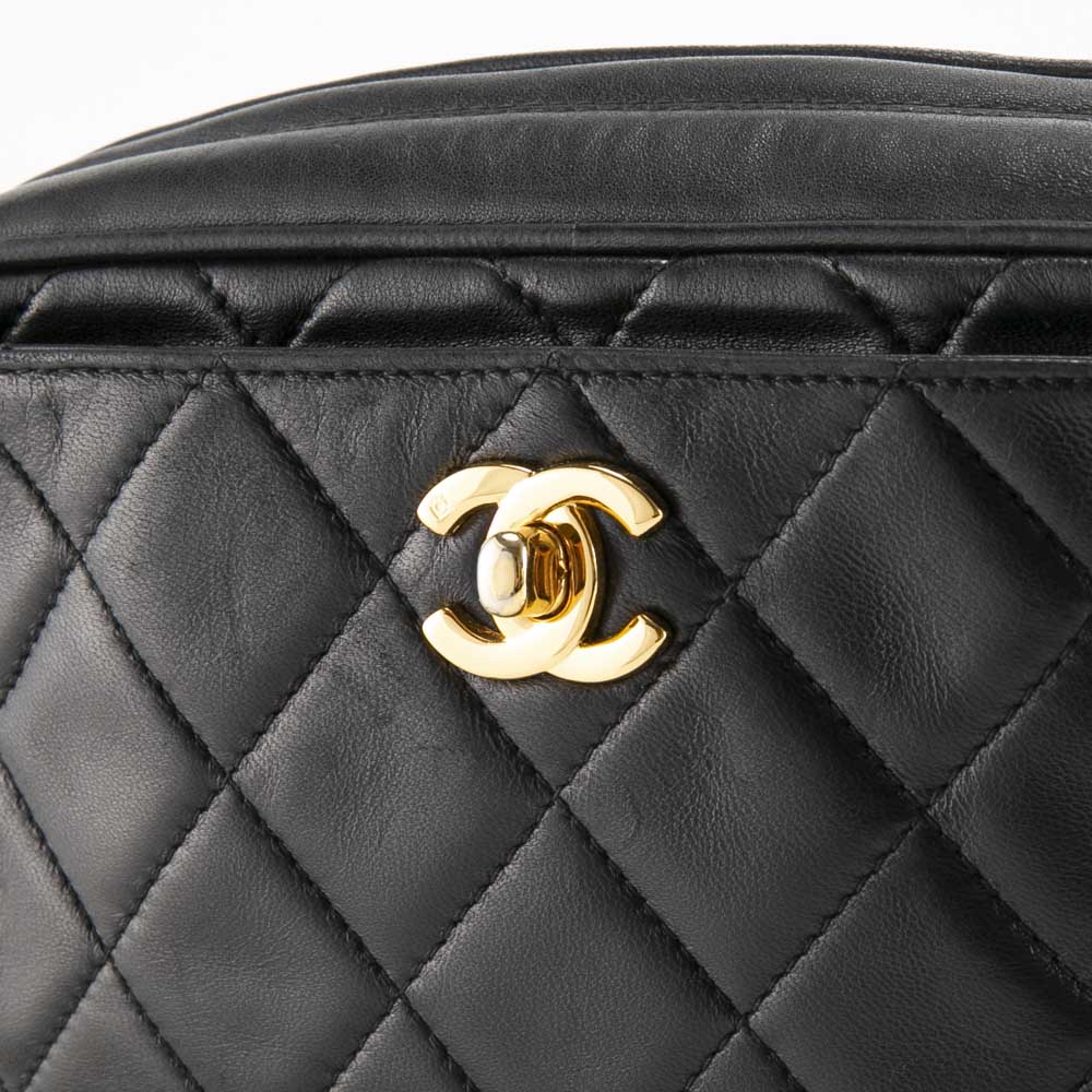 【ヴィンテージ・中古】シャネル CHANEL ターンロックマトラッセショルダーバッグ【FITHOUSE ONLINE SHOP】