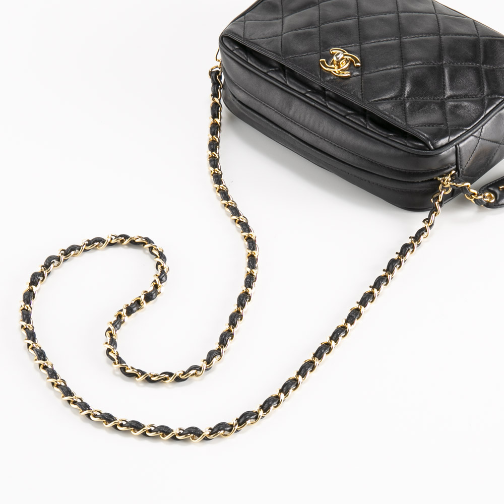 【ヴィンテージ・中古】シャネル CHANEL ターンロックマトラッセショルダーバッグ【FITHOUSE ONLINE SHOP】