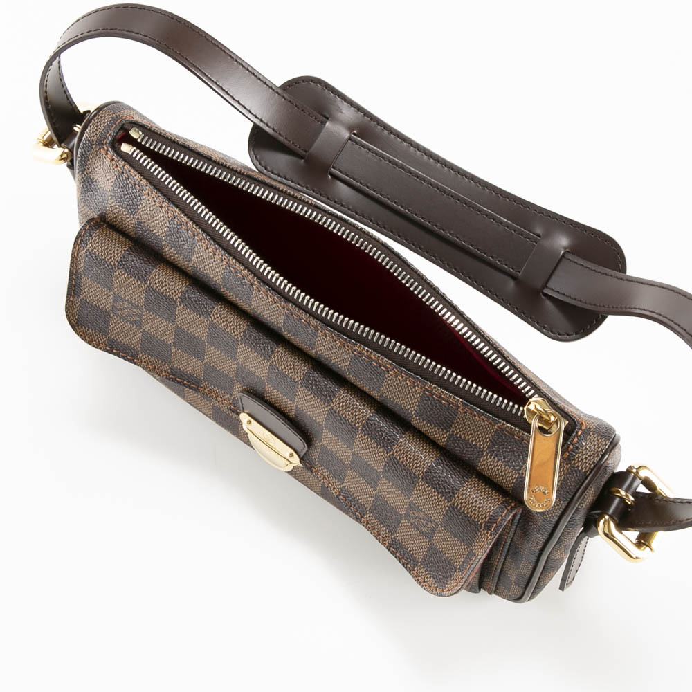 LOUIS VUITTON ルイヴィトン ダミエ ラヴェッロGM ショルダーバッグ N60006 ブラウン by