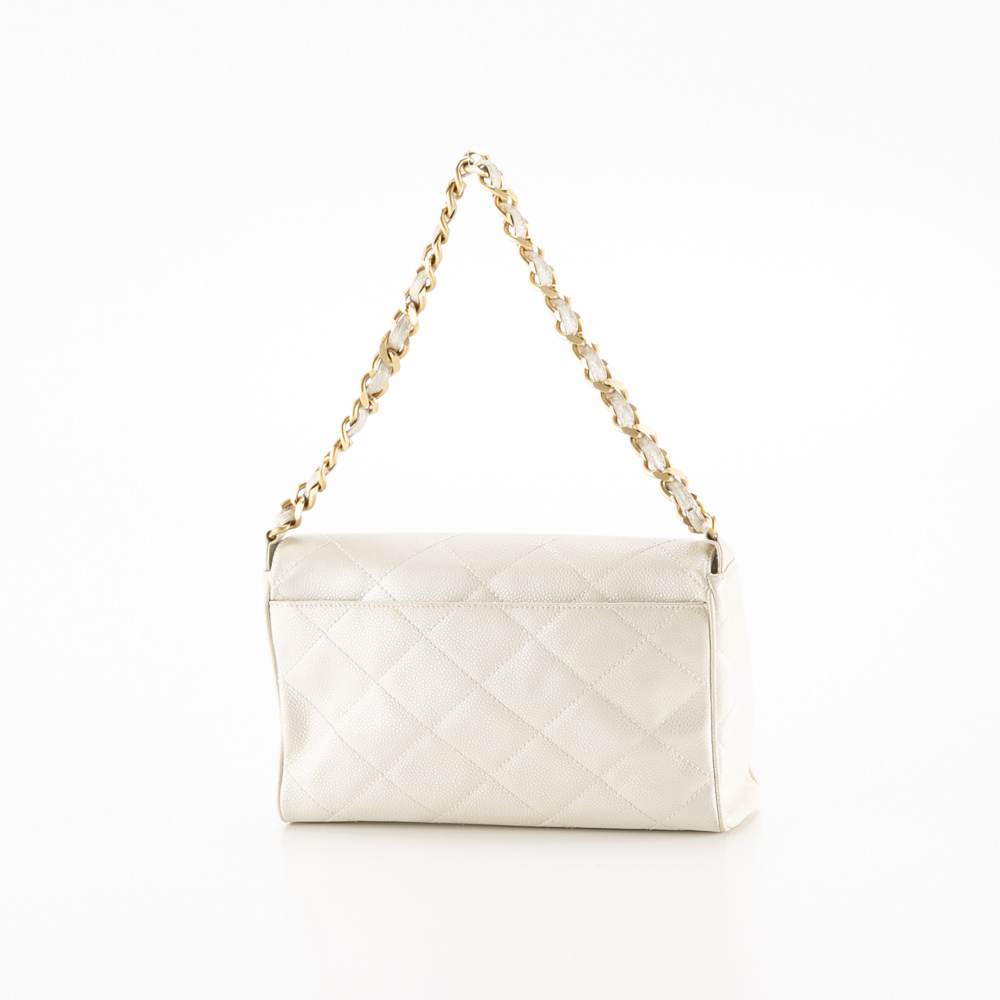 【ヴィンテージ・中古】シャネル CHANEL キャビアスキンチェーンショルダーバッグ A16086【FITHOUSE ONLINE SHOP】