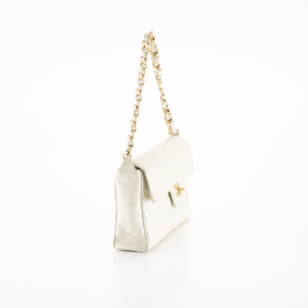 【ヴィンテージ・中古】シャネル CHANEL キャビアスキンチェーンショルダーバッグ A16086【FITHOUSE ONLINE SHOP】