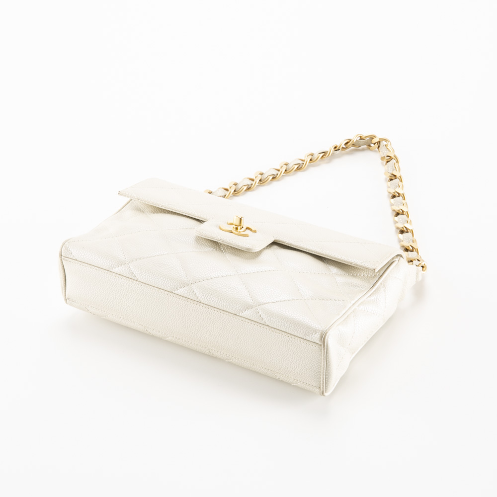 【ヴィンテージ・中古】シャネル CHANEL キャビアスキンチェーンショルダーバッグ A16086【FITHOUSE ONLINE SHOP】
