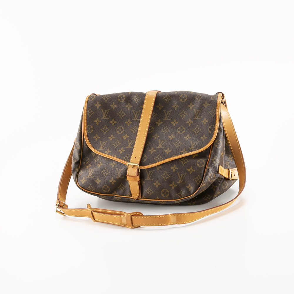 【ヴィンテージ・中古】ルイ･ヴィトン LOUIS VUITTON ショルダーバッグ モノグラム ソミュール GM M42254【FITHOUSE ONLINE SHOP】