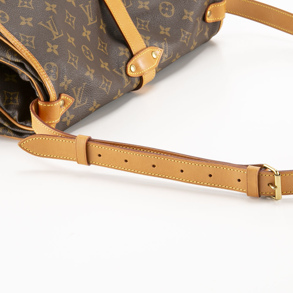 【ヴィンテージ・中古】ルイ･ヴィトン LOUIS VUITTON ショルダーバッグ モノグラム ソミュール GM M42254【FITHOUSE ONLINE SHOP】