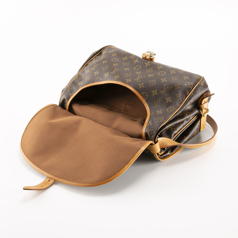 【ヴィンテージ・中古】ルイ･ヴィトン LOUIS VUITTON ショルダーバッグ モノグラム ソミュール GM M42254【FITHOUSE ONLINE SHOP】