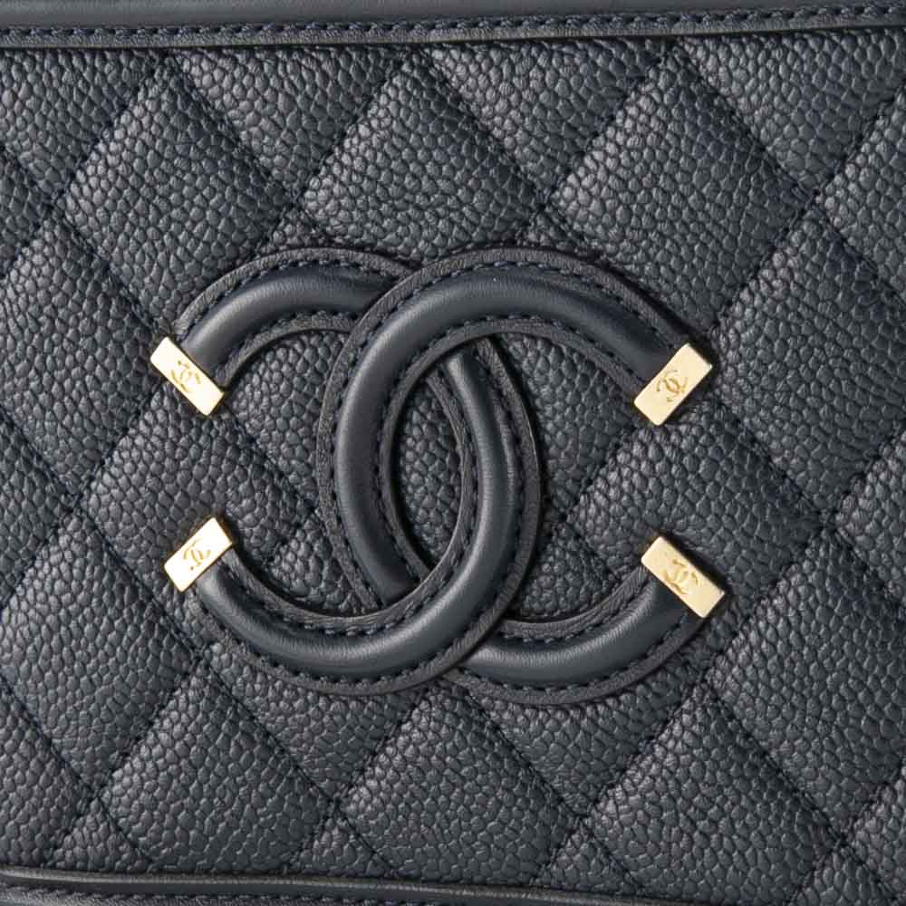【ヴィンテージ・中古】シャネル CHANEL ショルダーバッグ CCフィリグリー スモール バニティバッグ A93342【FITHOUSE ONLINE SHOP】