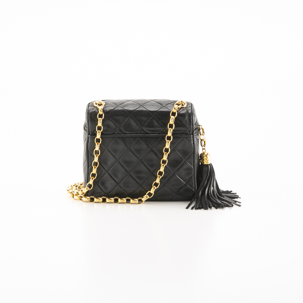 【ヴィンテージ・中古】シャネル CHANEL マトラッセ タッセル チェーンショルダーバッグ【FITHOUSE ONLINE SHOP】