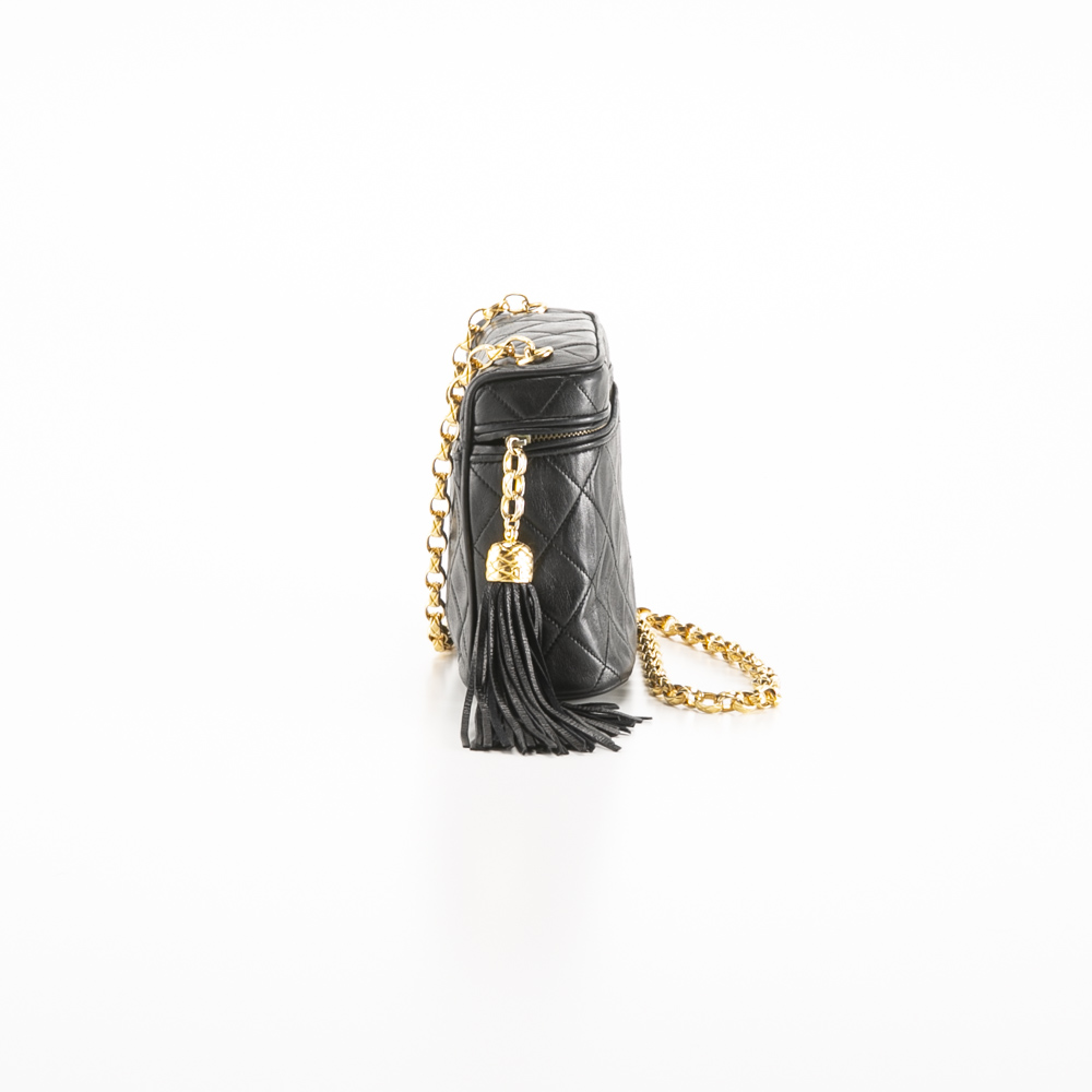 【ヴィンテージ・中古】シャネル CHANEL マトラッセ タッセル チェーンショルダーバッグ【FITHOUSE ONLINE SHOP】