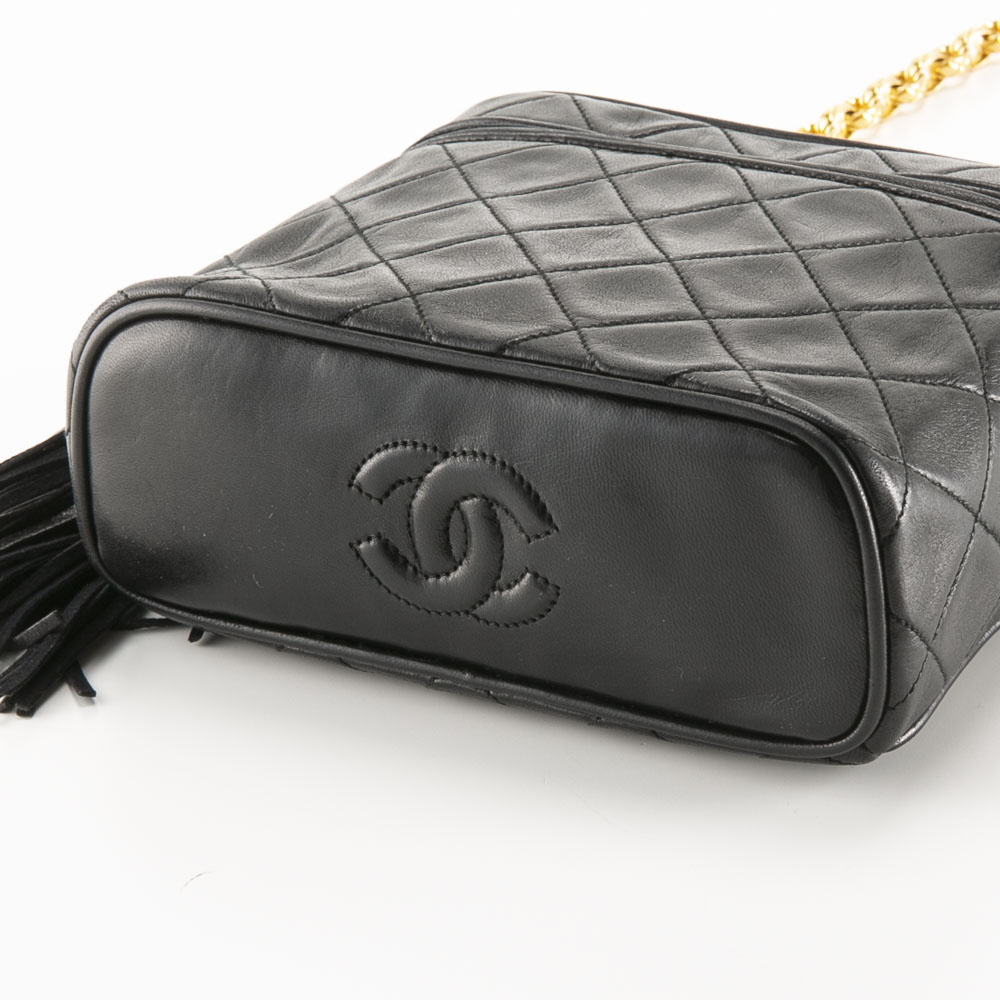 【ヴィンテージ・中古】シャネル CHANEL マトラッセ タッセル チェーンショルダーバッグ【FITHOUSE ONLINE SHOP】