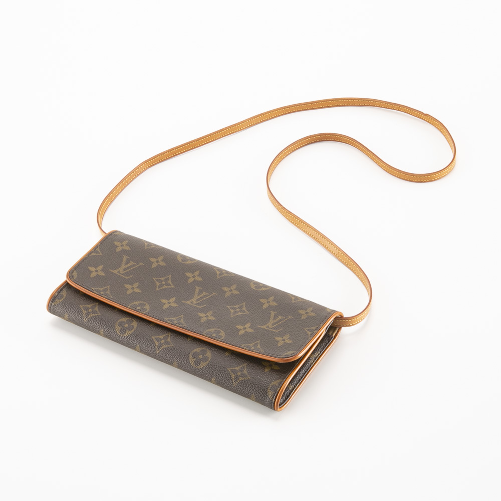 【ヴィンテージ・中古】ルイ･ヴィトン LOUIS VUITTON ショルダーバッグ モノグラム ポシェット ツイン GM M51852【FITHOUSE ONLINE SHOP】