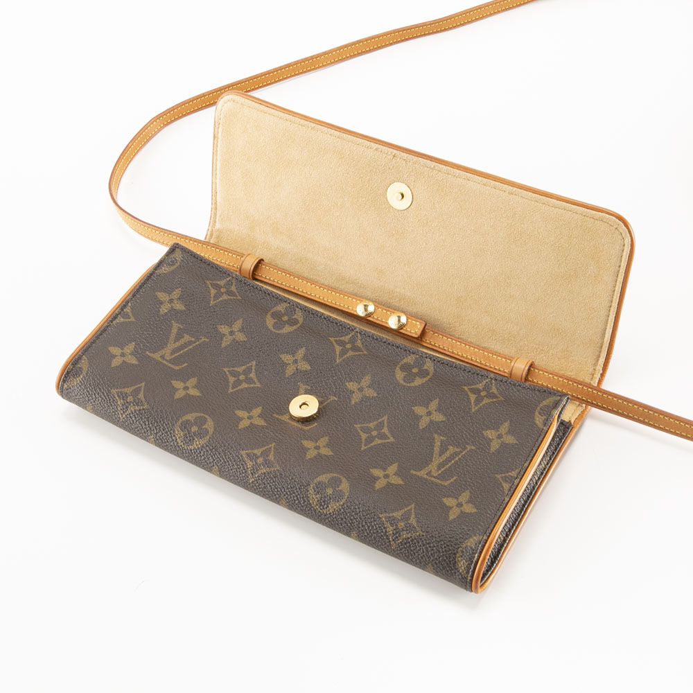 【ヴィンテージ・中古】ルイ･ヴィトン LOUIS VUITTON ショルダーバッグ モノグラム ポシェット ツイン GM M51852【FITHOUSE ONLINE SHOP】