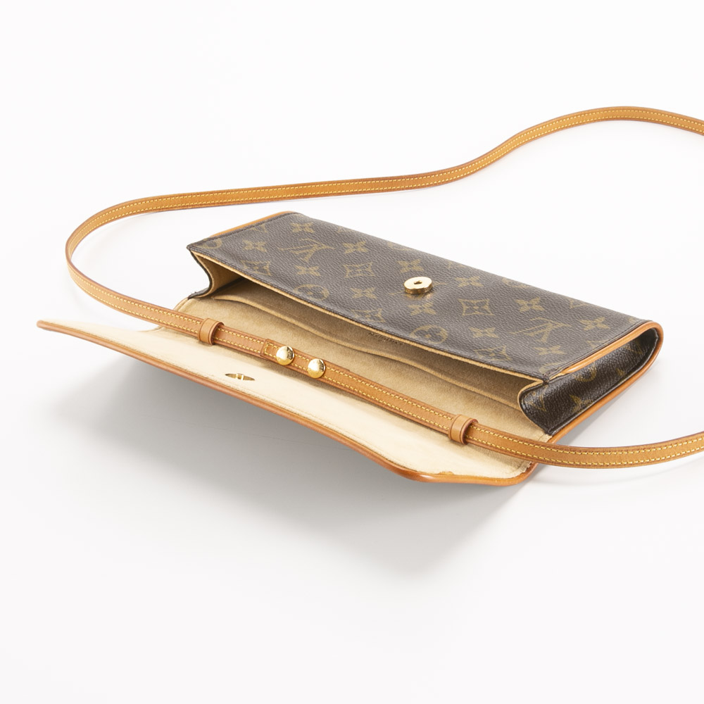 【ヴィンテージ・中古】ルイ･ヴィトン LOUIS VUITTON ショルダーバッグ モノグラム ポシェット ツイン GM M51852【FITHOUSE ONLINE SHOP】