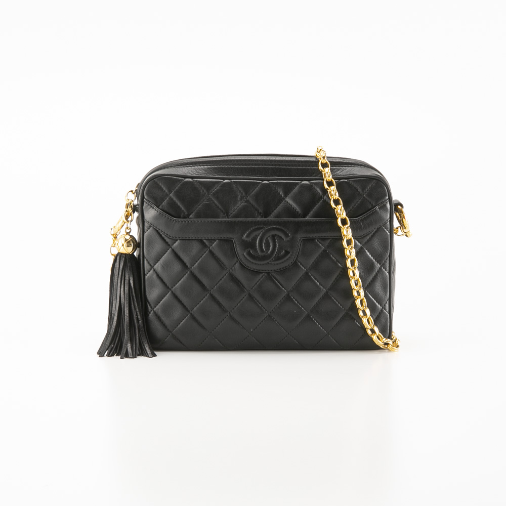 【ヴィンテージ・中古】シャネル CHANEL マトラッセ タッセル チェーンショルダーバッグ【FITHOUSE ONLINE SHOP】