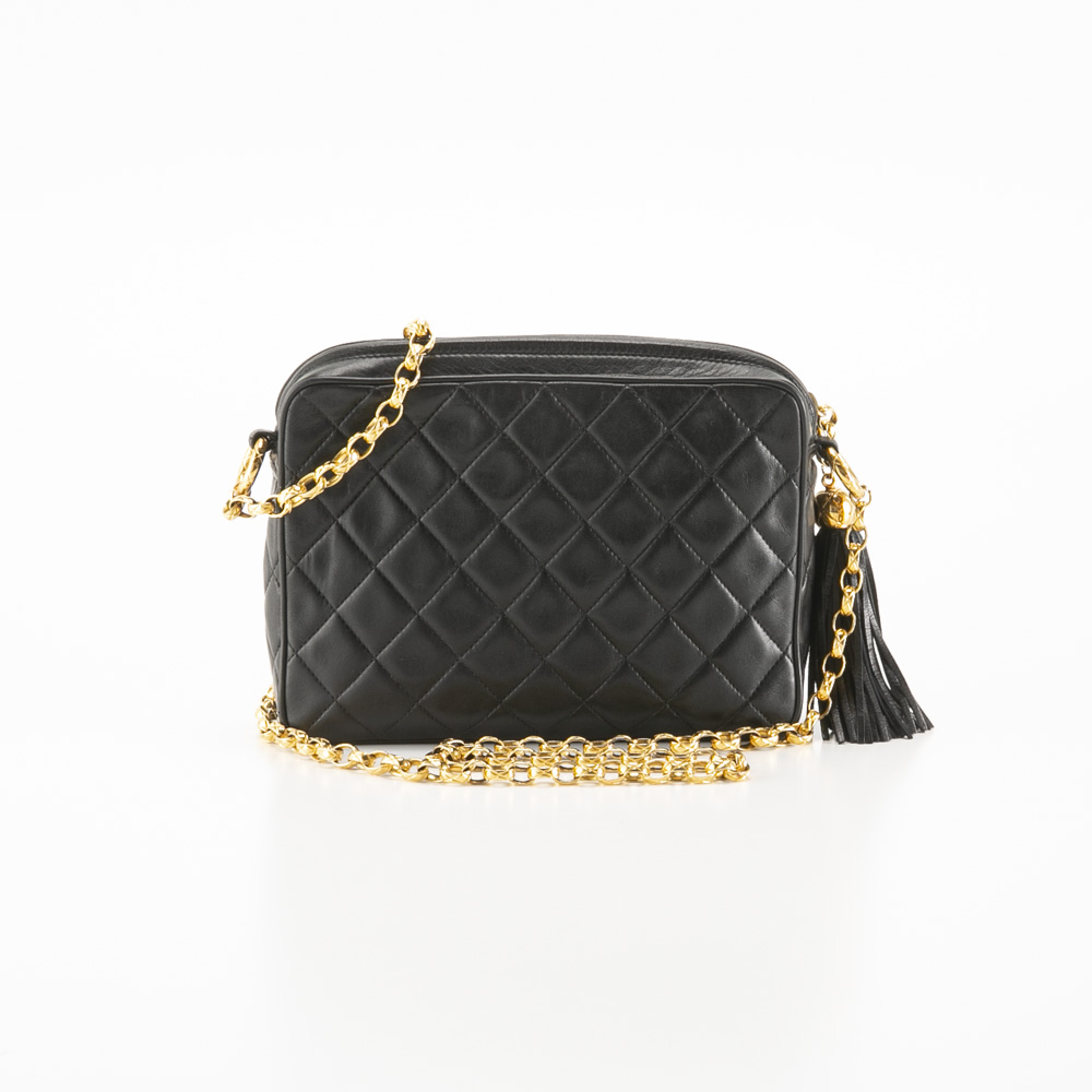 【ヴィンテージ・中古】シャネル CHANEL マトラッセ タッセル チェーンショルダーバッグ【FITHOUSE ONLINE SHOP】