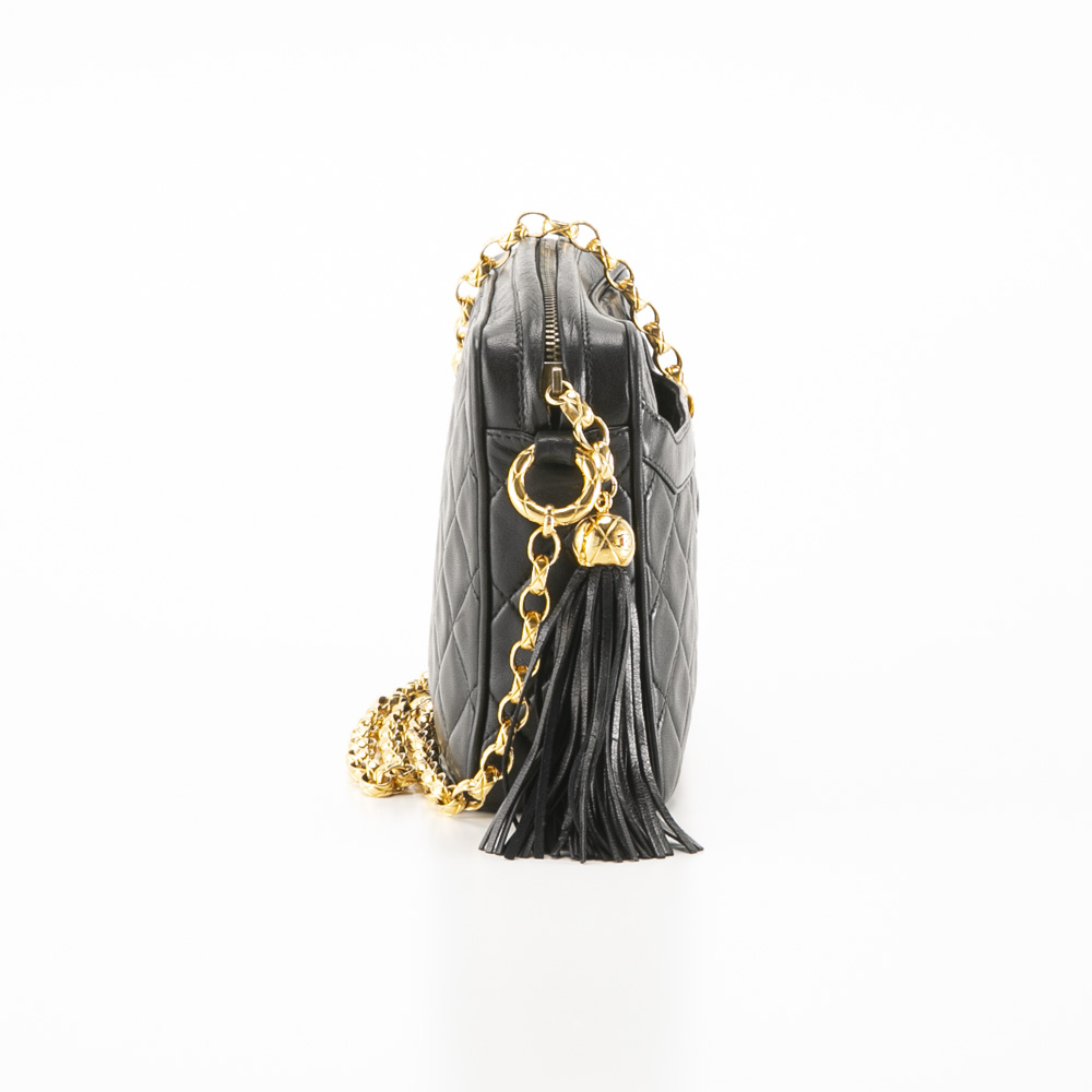 【ヴィンテージ・中古】シャネル CHANEL マトラッセ タッセル チェーンショルダーバッグ【FITHOUSE ONLINE SHOP】