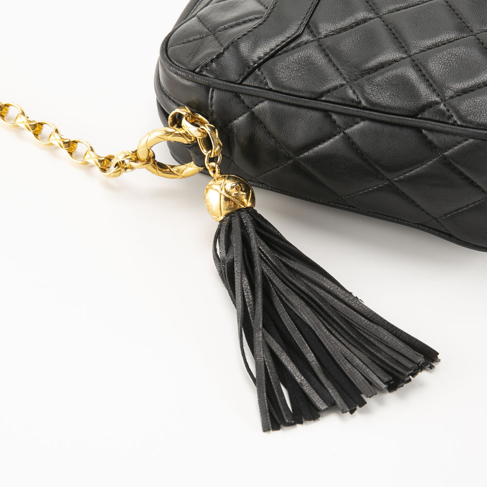 【ヴィンテージ・中古】シャネル CHANEL マトラッセ タッセル チェーンショルダーバッグ【FITHOUSE ONLINE SHOP】