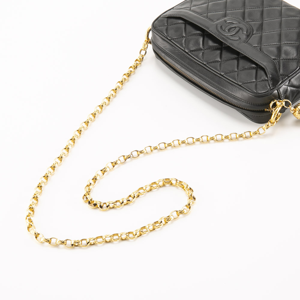 【ヴィンテージ・中古】シャネル CHANEL マトラッセ タッセル チェーンショルダーバッグ【FITHOUSE ONLINE SHOP】
