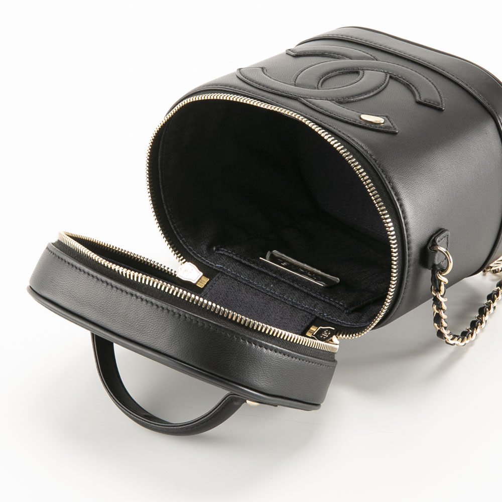 【ヴィンテージ・中古】シャネル CHANEL バニティ 縦型チェーンショルダーバッグ AS0323【FITHOUSE ONLINE SHOP】