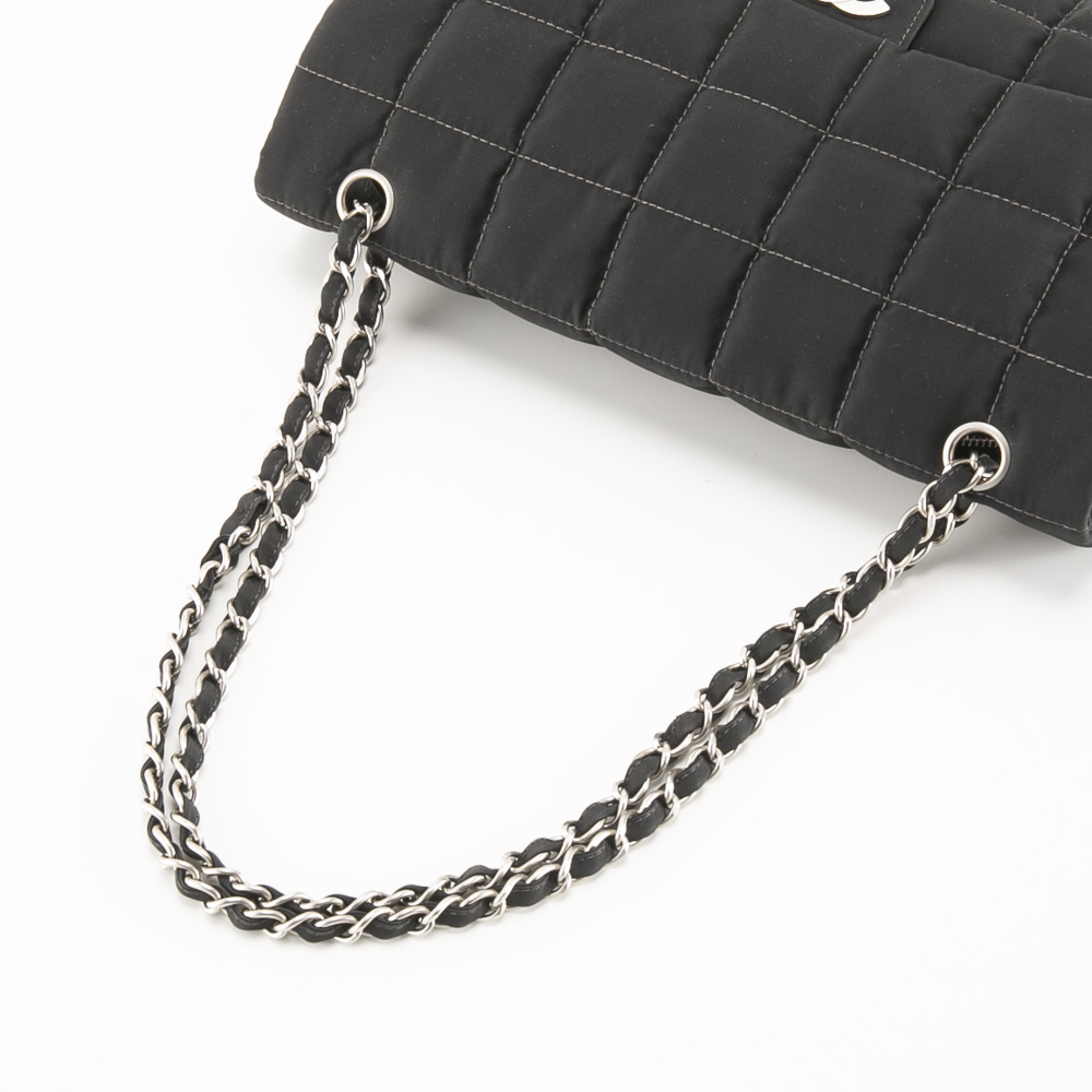 【ヴィンテージ・中古】シャネル CHANEL チョコバー ナイロン チェーンショルダーバッグ A20204【FITHOUSE ONLINE SHOP】