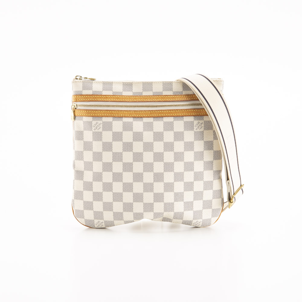 【ヴィンテージ・中古】ルイ･ヴィトン LOUIS VUITTON ショルダーバッグ ダミエ アズール ポシェット ボスフォール N51112【FITHOUSE ONLINE SHOP】