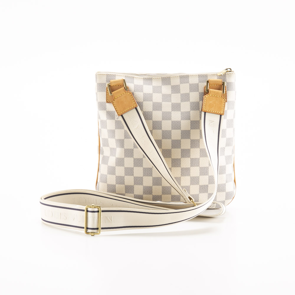 【ヴィンテージ・中古】ルイ･ヴィトン LOUIS VUITTON ショルダーバッグ ダミエ アズール ポシェット ボスフォール N51112【FITHOUSE ONLINE SHOP】