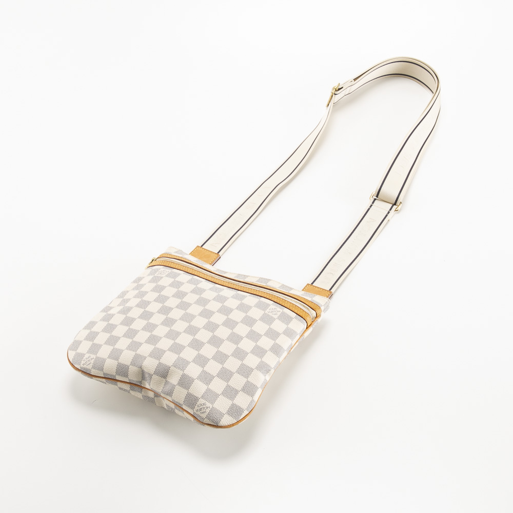 【ヴィンテージ・中古】ルイ･ヴィトン LOUIS VUITTON ショルダーバッグ ダミエ アズール ポシェット ボスフォール N51112【FITHOUSE ONLINE SHOP】