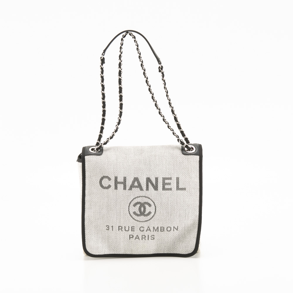 【ヴィンテージ・中古】シャネル CHANEL ドーヴィル Wチェーンショルダーバッグ A93183【FITHOUSE ONLINE SHOP】