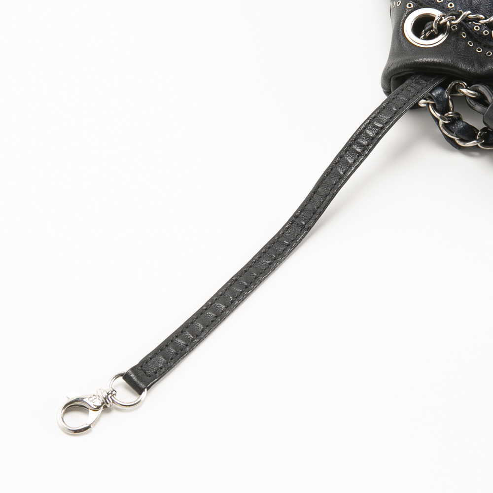 【ヴィンテージ・中古】シャネル CHANEL スタッズ巾着ショルダーバッグ【FITHOUSE ONLINE SHOP】