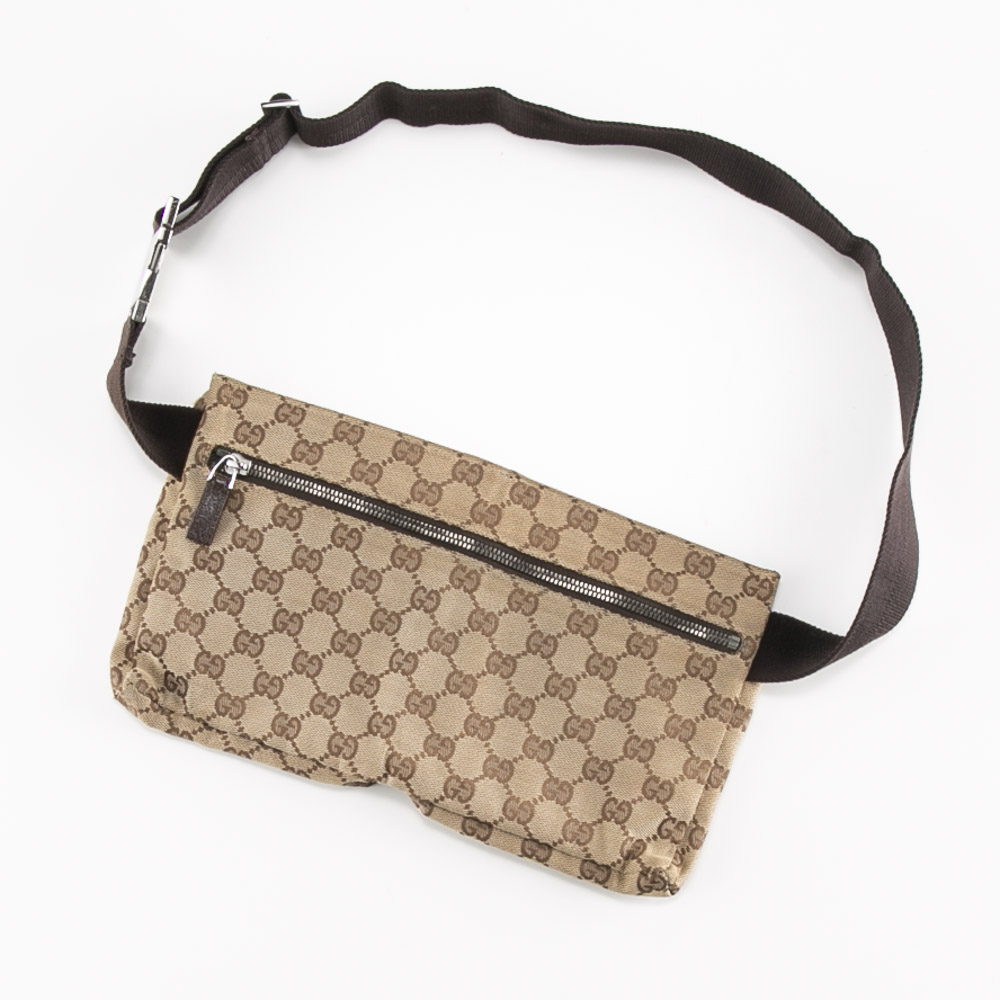 【ヴィンテージ・中古】グッチ GUCCI ボディバッグ・ウエストポーチ GGキャンバス 28566【FITHOUSE ONLINE SHOP】