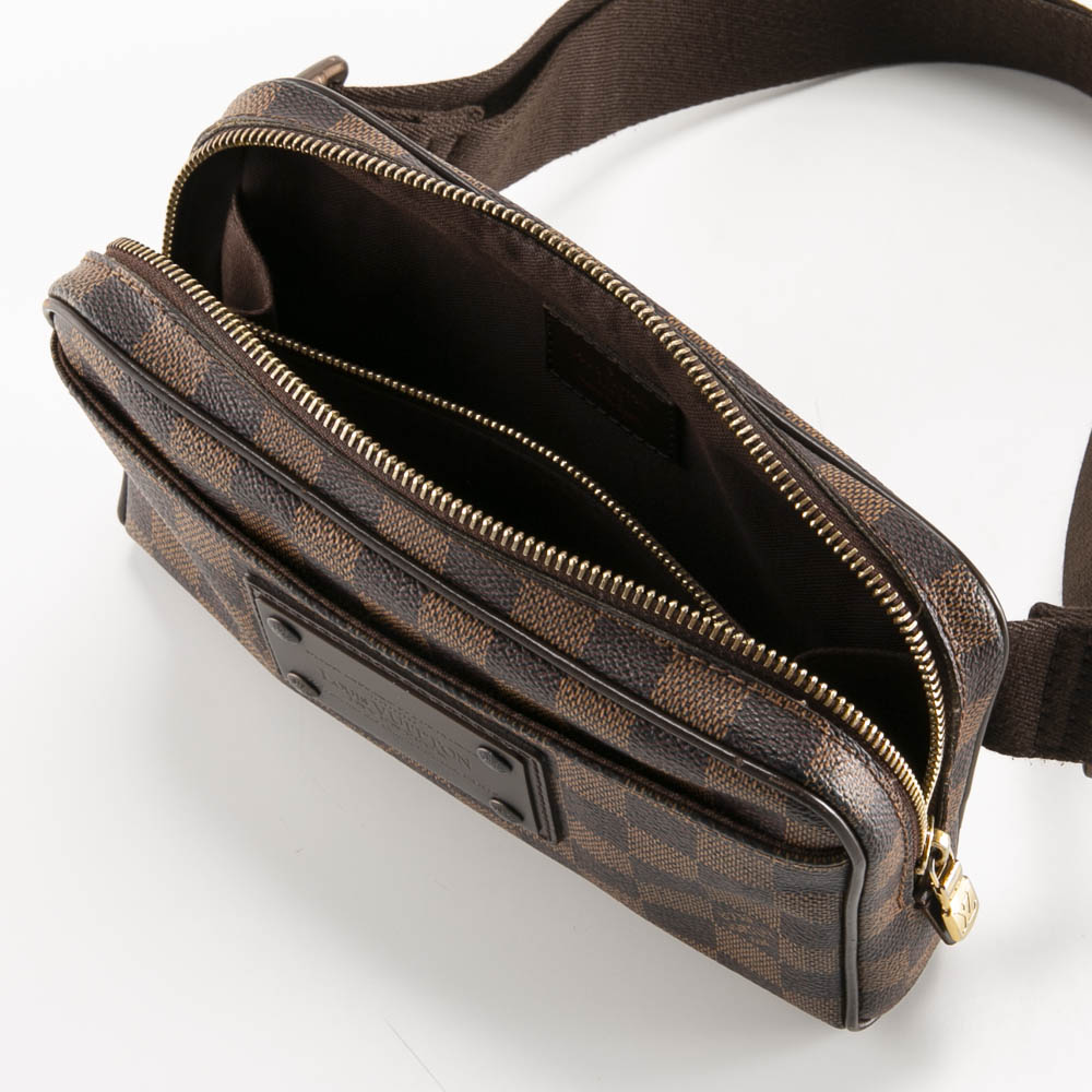 【ヴィンテージ・中古】ルイ･ヴィトン LOUIS VUITTON ボディバッグ・ウエストポーチ ダミエ バムバッグ ブルックリン N41101【FITHOUSE ONLINE SHOP】